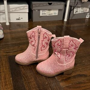 3 x 20 Glittery Pink Kids Boots